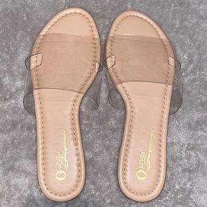 Clear Strap Sandals